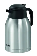 Bartscher Isolierkanne 2 Liter silber-schwarz